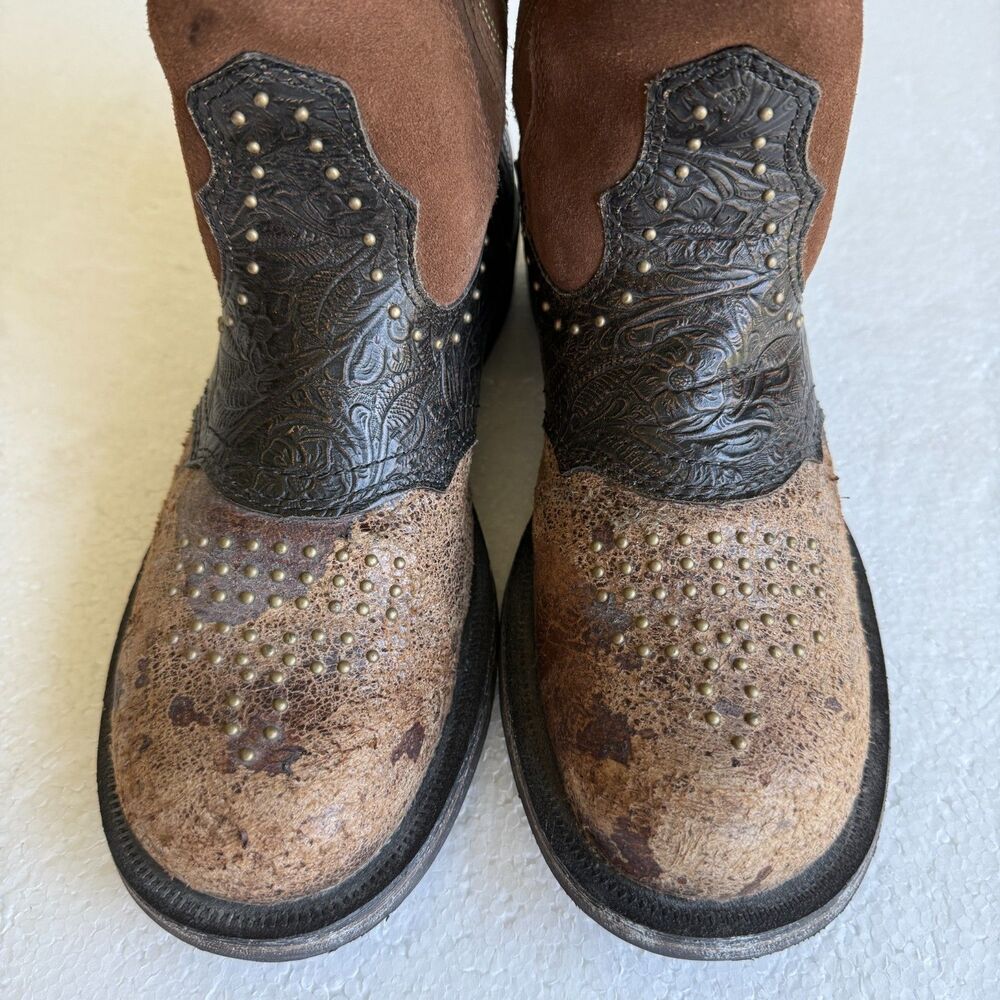 Ariat Women's 10008734 Western Cowboy Square Toe Boots shoes Size 9B - Picture 4 of 16